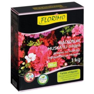 FLORIMO Balkon és muskátli trágya /doboz/ 1kg