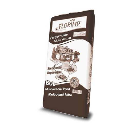 FLORIMO fenyőmulcs 60L