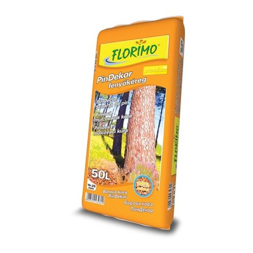 FLORIMO PinDecor fenyőkéreg 20-40mm 50L
