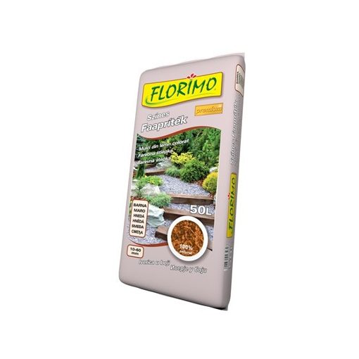 FLORIMO Faapríték barna 50L